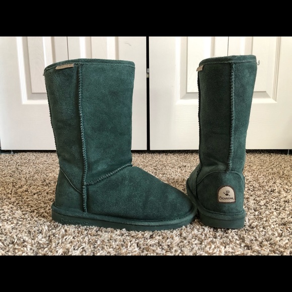 BearPaw Shoes - Bearpaw Hunter Green boots